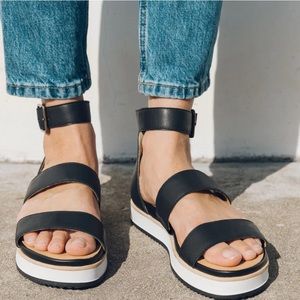 Soludos new Cara City Sandal Black 8.5